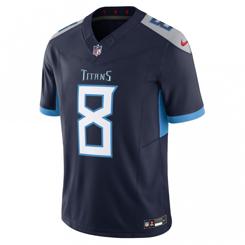 Will Levis Tennessee Titans Nike Vapor F.U.S.E. Limited Jersey - Navy-GridironStore